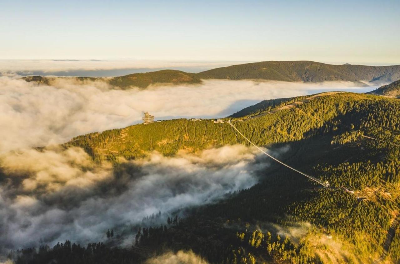 Chalupa Sanov U Kralik Červená Voda Esterno foto
